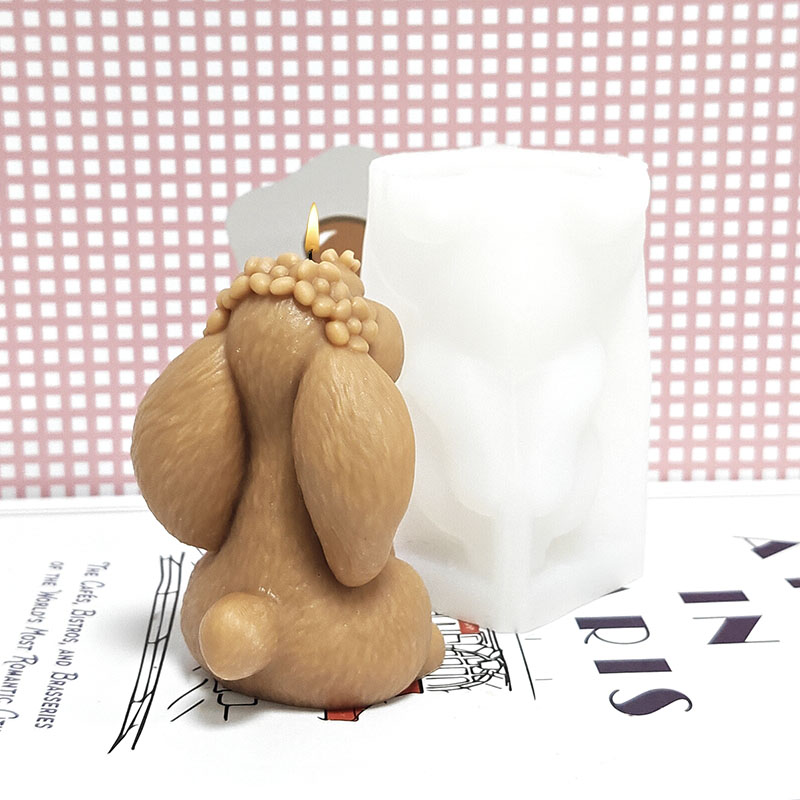 Prayer Rabbit Candle Mold Sili - Art Craft Rabbit recension och pris