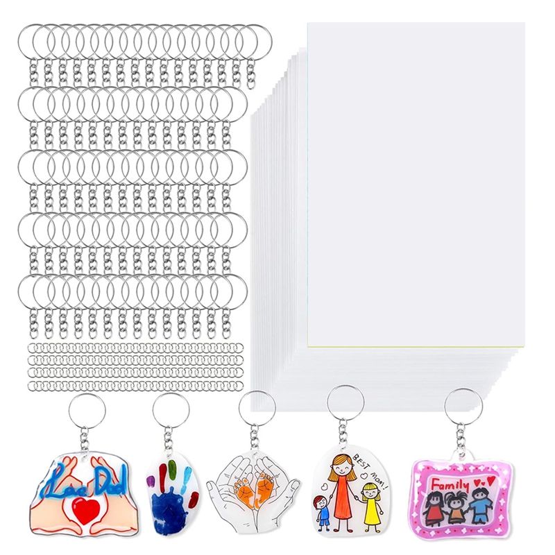 LIKE WISH Shrink Plastic Art S - Art Craft Mother'S Day recension och pris