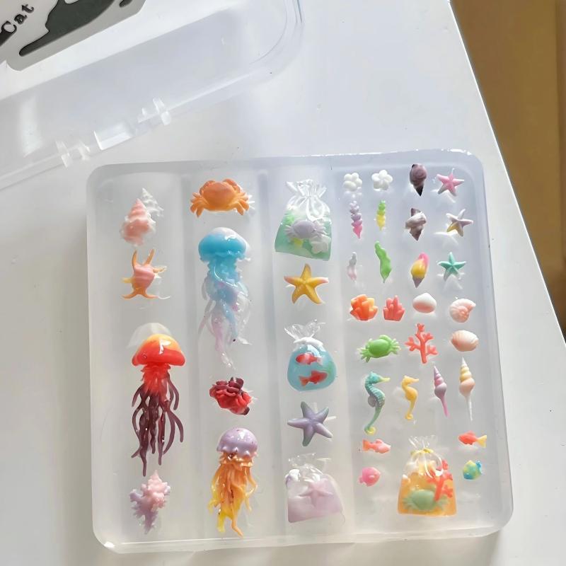 Manicure Mold For Nail Crafts; - Art Craft Jellyfish recension och pris