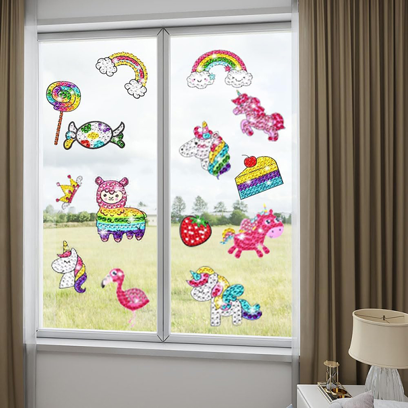 Make Diamond Stickers Kids 5D  - Art Craft Ideas With Paper recension och pris