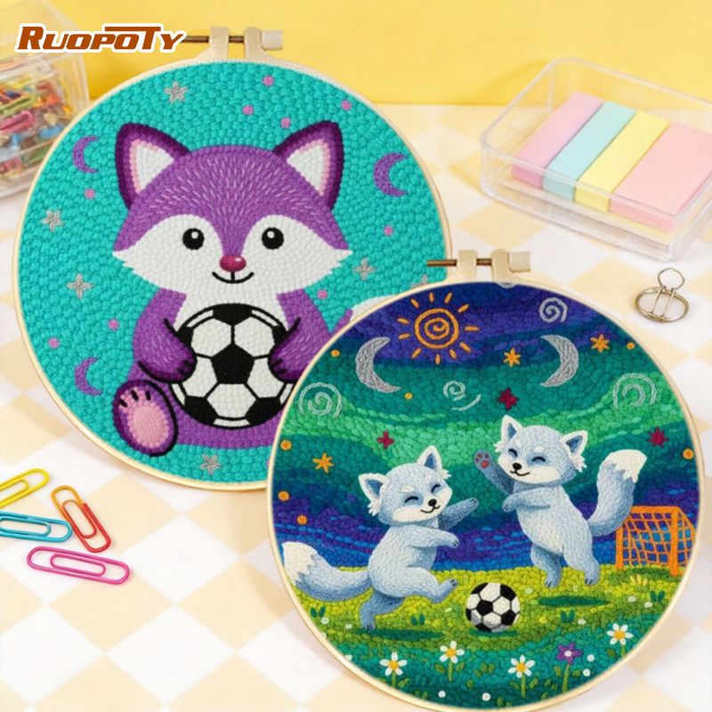 RUOPOTY Hedgehog Football Punc - Art Craft Ideas With Paper recension och pris