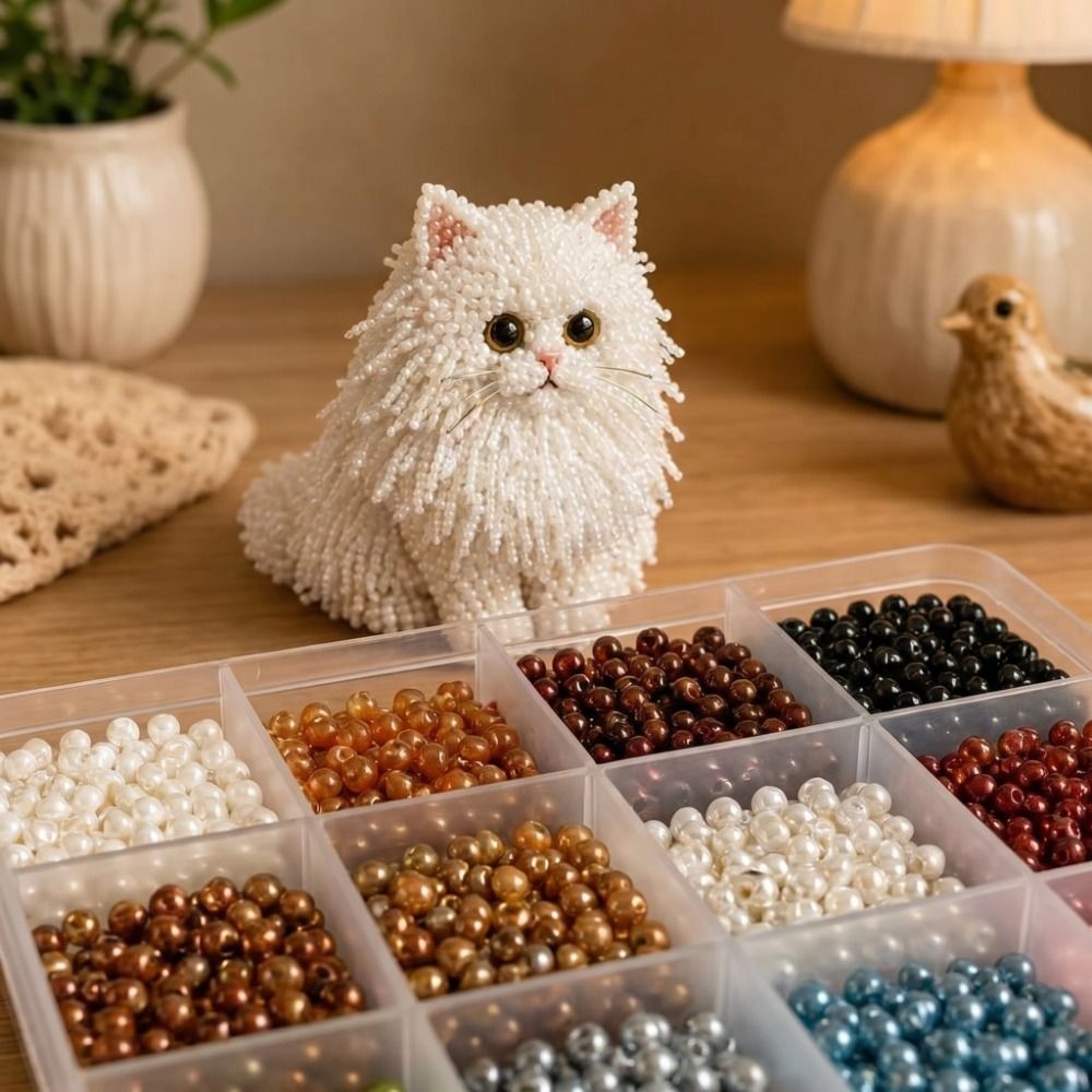Handmade DIY Animal Bead Embro - Art Craft Kits For Kids recension och pris