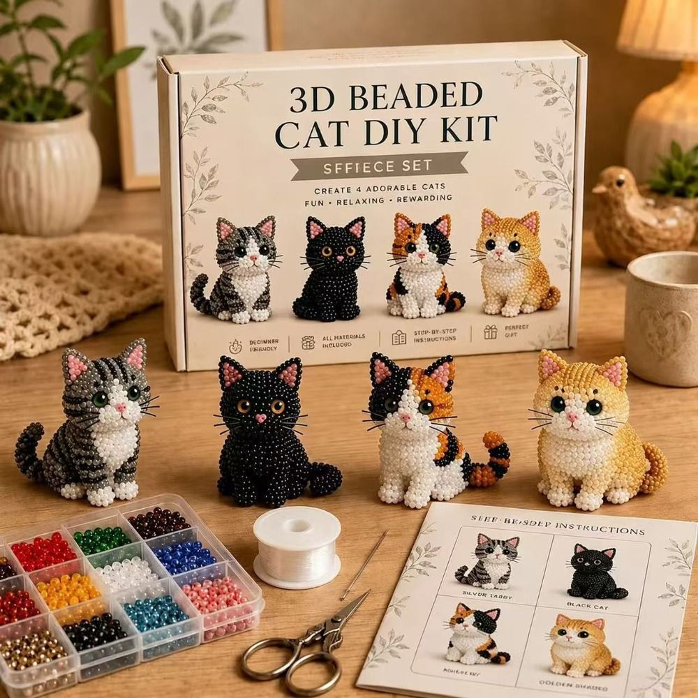 Handmade DIY Animal Bead Embro - Art Craft Kits For Kids recension och pris