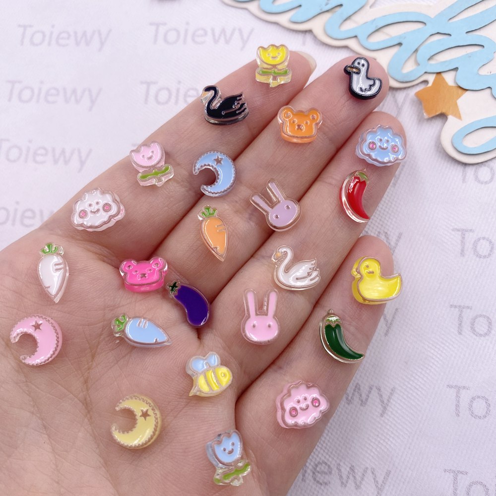 50PCS Mixed Rabbit Flower Radi - Art Craft Rabbit recension och pris