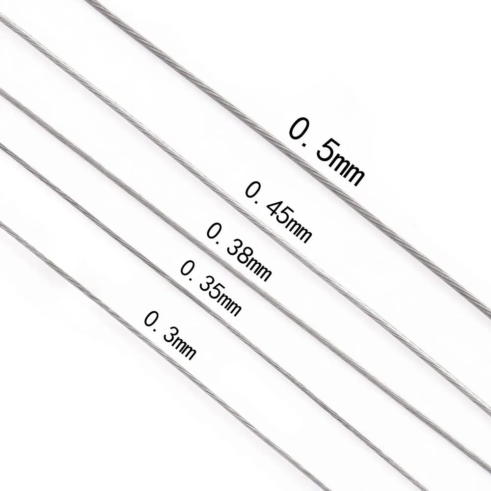 328 ft/100m 7 Strands Stainles - Art Craft Ideas recension och pris