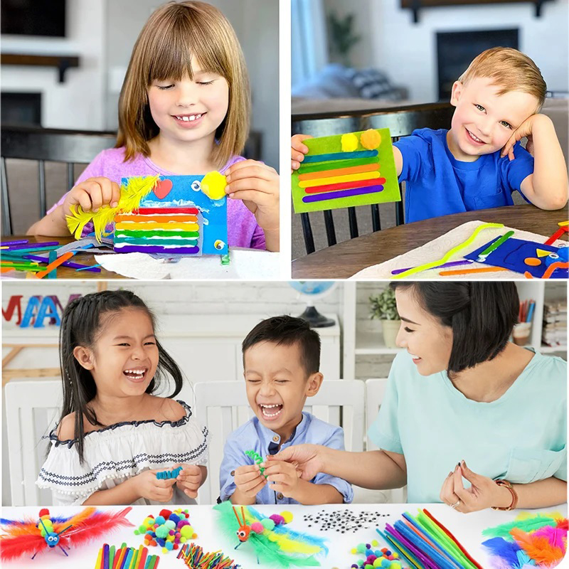 1000pcs Kids Crafts Art Suppli - Art Craft Kits For Kids recension och pris