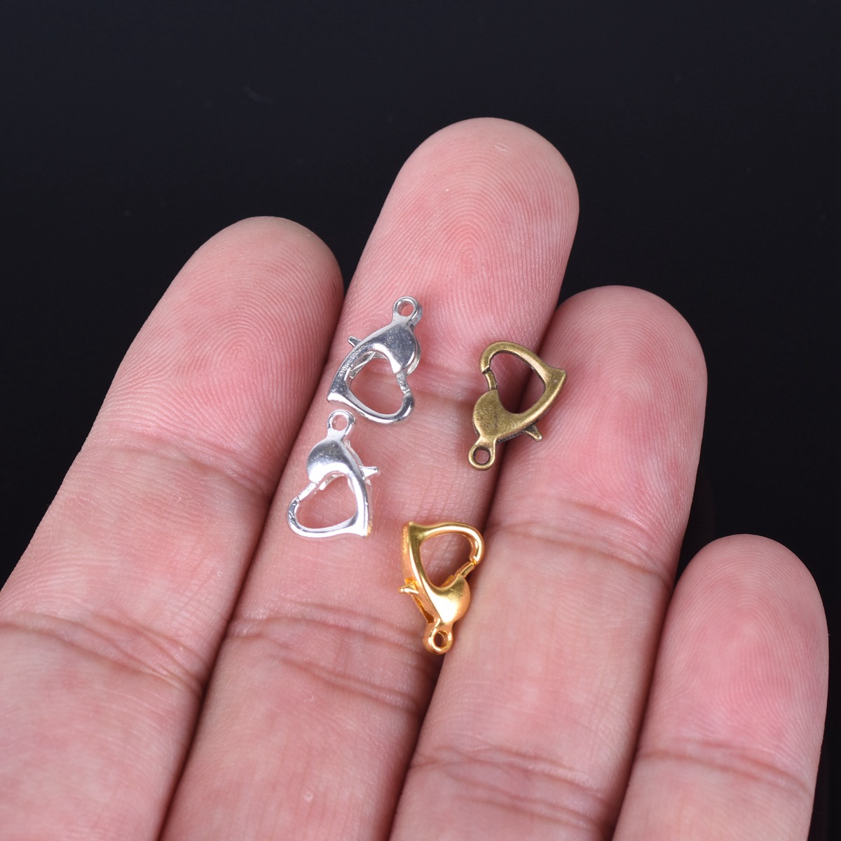 30pcs 12x8mm Gold/Silver/Bronz - Art Craft Ideas recension och pris