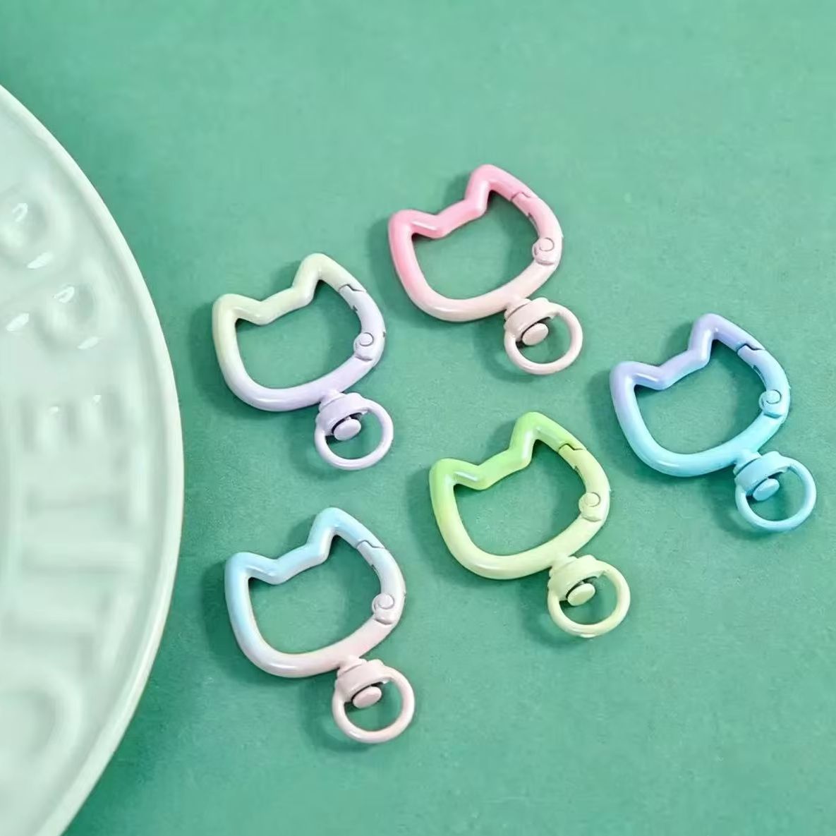 5-10PCS Gradient Cute Cat Clas - Art Craft Ideas recension och pris