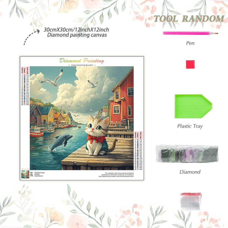 CHENISTORY Cat Diamond Paintin - Art Craft Idea recension och pris